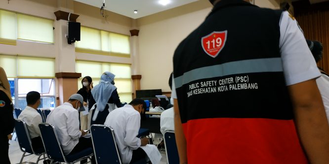 2500 Mahasiswa Polsri di Vaksin Covid19