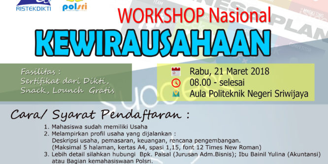 WORKSHOP NASIONAL KEWIRAUSAHAAN