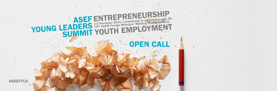 Tawaran Mengikuti ASEF Young Leaders Summit 2015