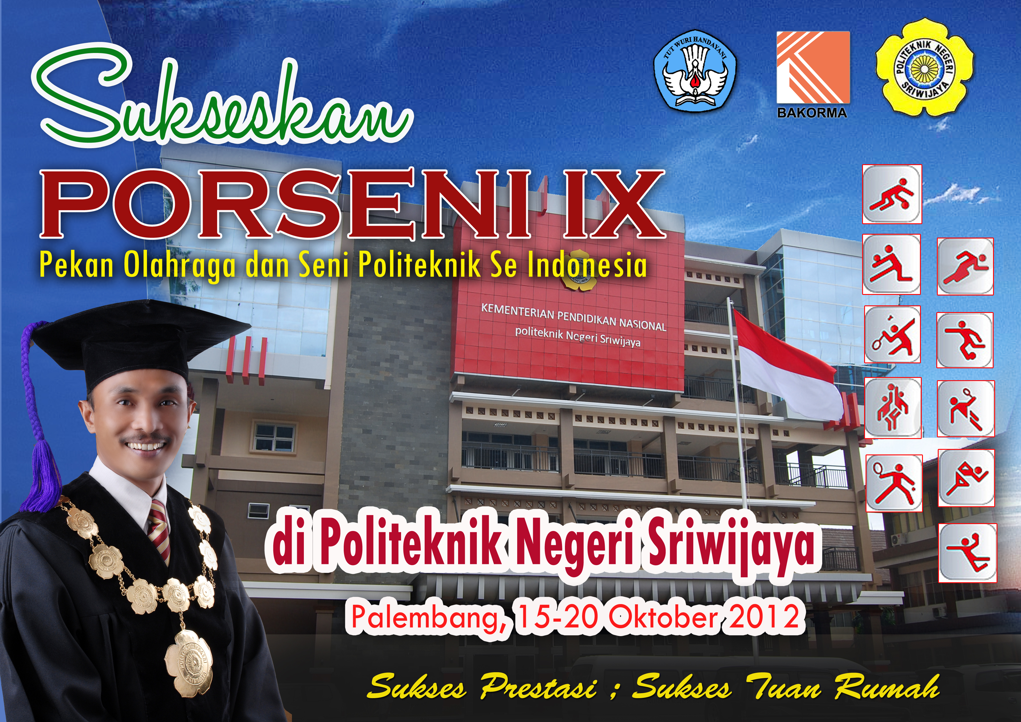 Polsri siap jadi tuan rumah PORSENI IX